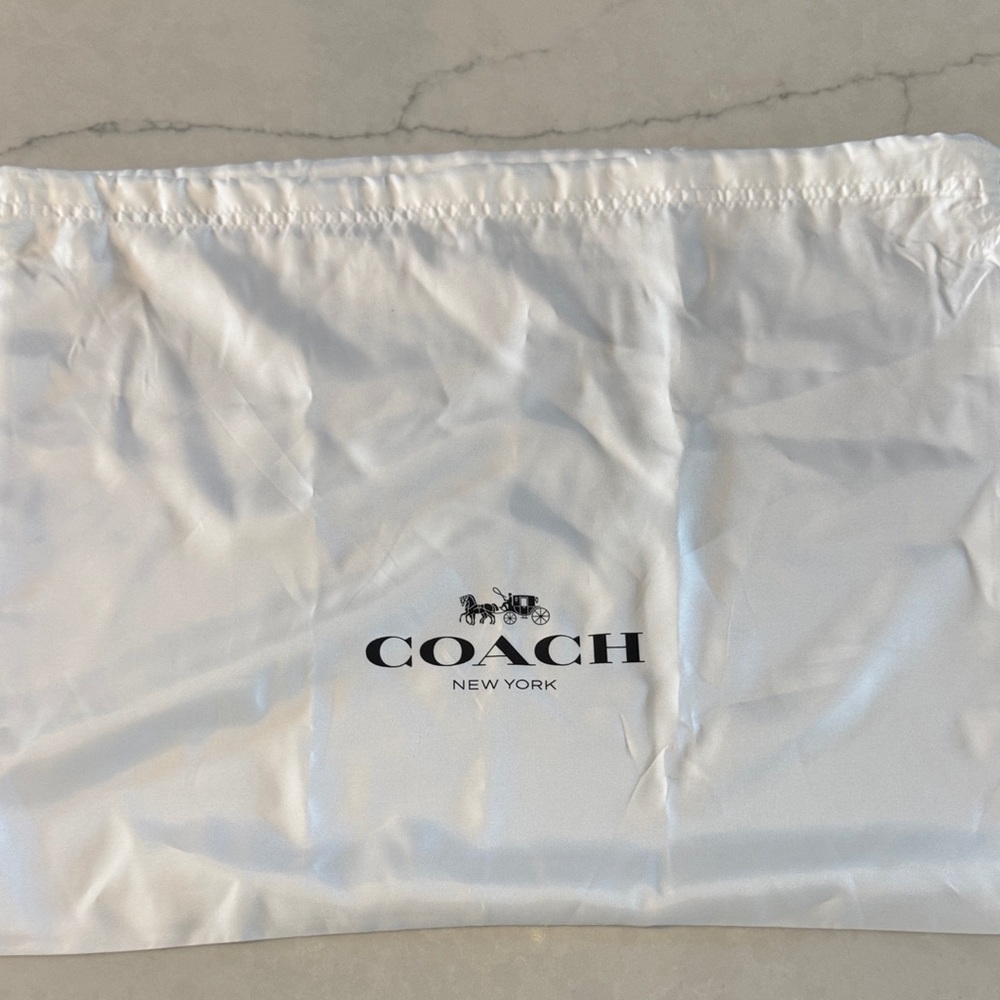 Coach White Storage Bag